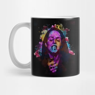 Lana Del Rey smoking Mug